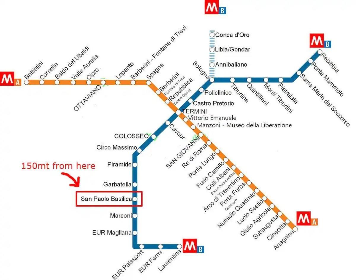 Modern Living San Paolo - Vicino Alla Metro Roma Eksteriør bilde